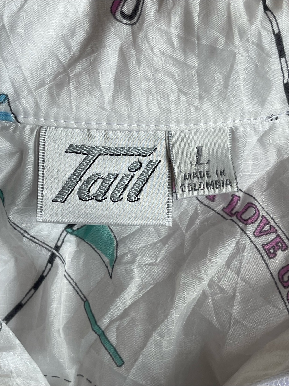 Vintage Tail Golf Novelty Windbreaker Jacket Large - Picture 3 of 16
